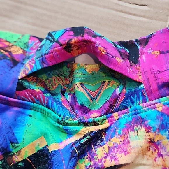 Donajo vibrant colorful skort-1 - Picture 3 of 8